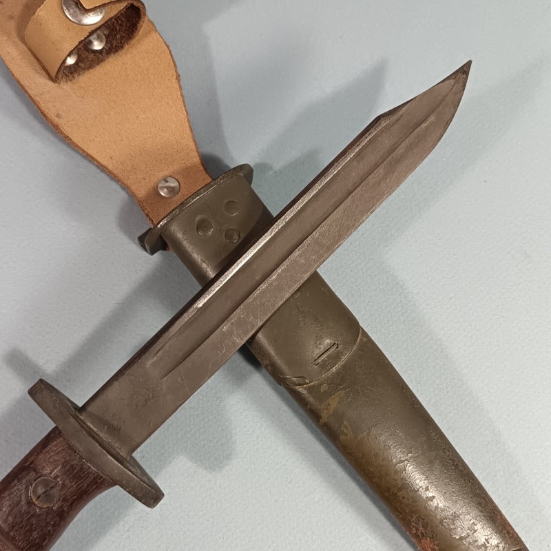 BAIONNETTE COUTEAU US 1917 REMINGTON RECOUPEE POUR LA LEGION ETRANGERE 2 ème REP PARACHUTISTES INDO SUEZ ALGERIE